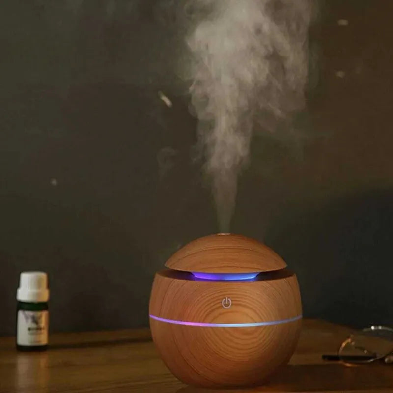 Umidificador e Aromatizador de Ambientes - Wood